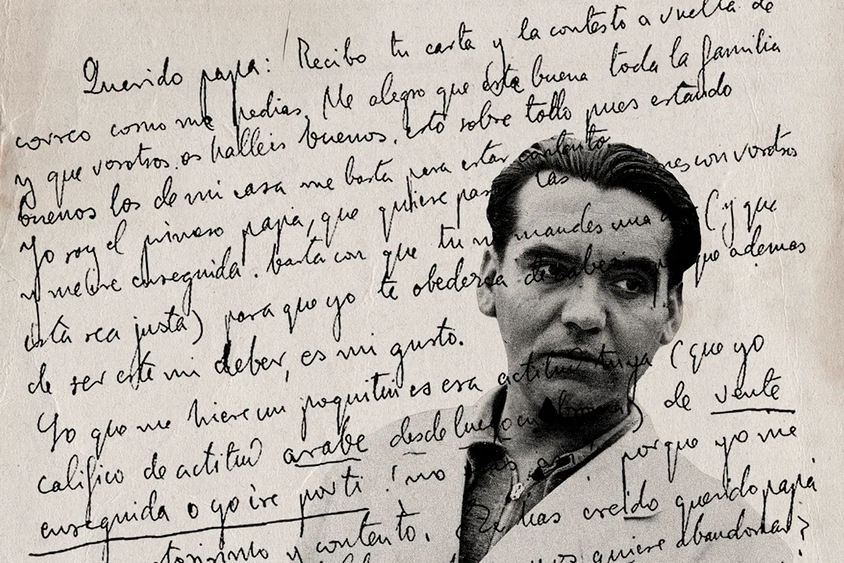 Lorca en familia: "Yo he nacido poeta y artista como el que nace cojo, ciego o guapo. Dejadme las alas en su sitio que volaré bien"