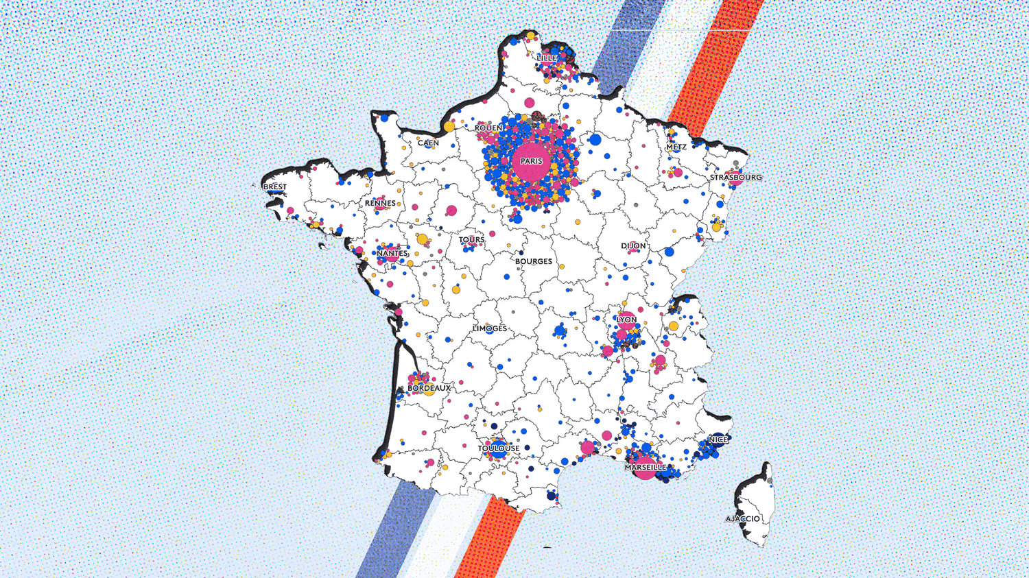 Résultats du 2d tour des municipales : visualisez les gagnants et les perdants du scrutin