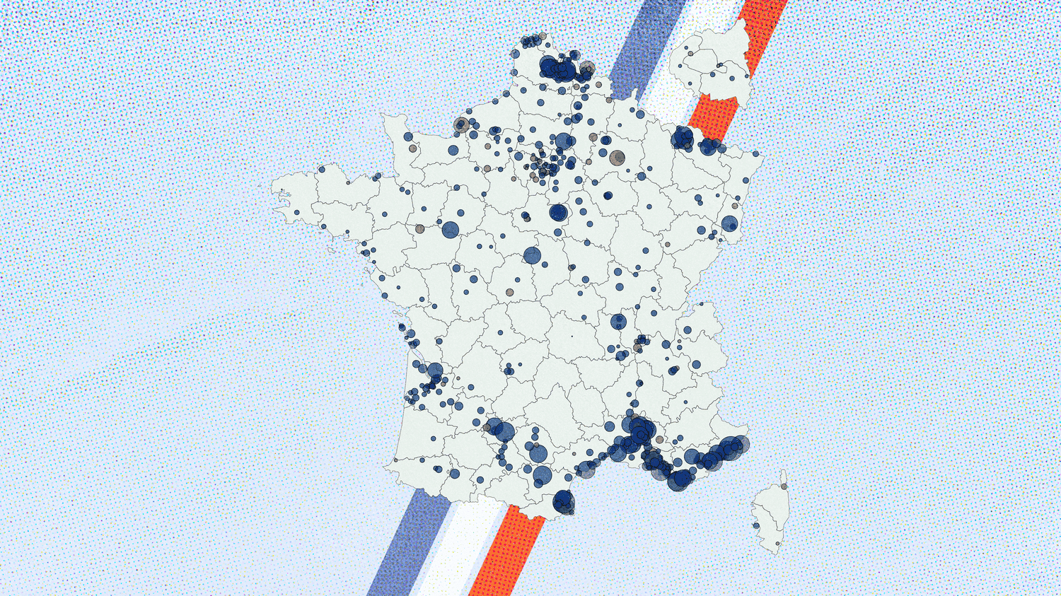 Résultats du 2d tour des municipales : visualisez la percée du Rassemblement national et du reste de l'extrême droite