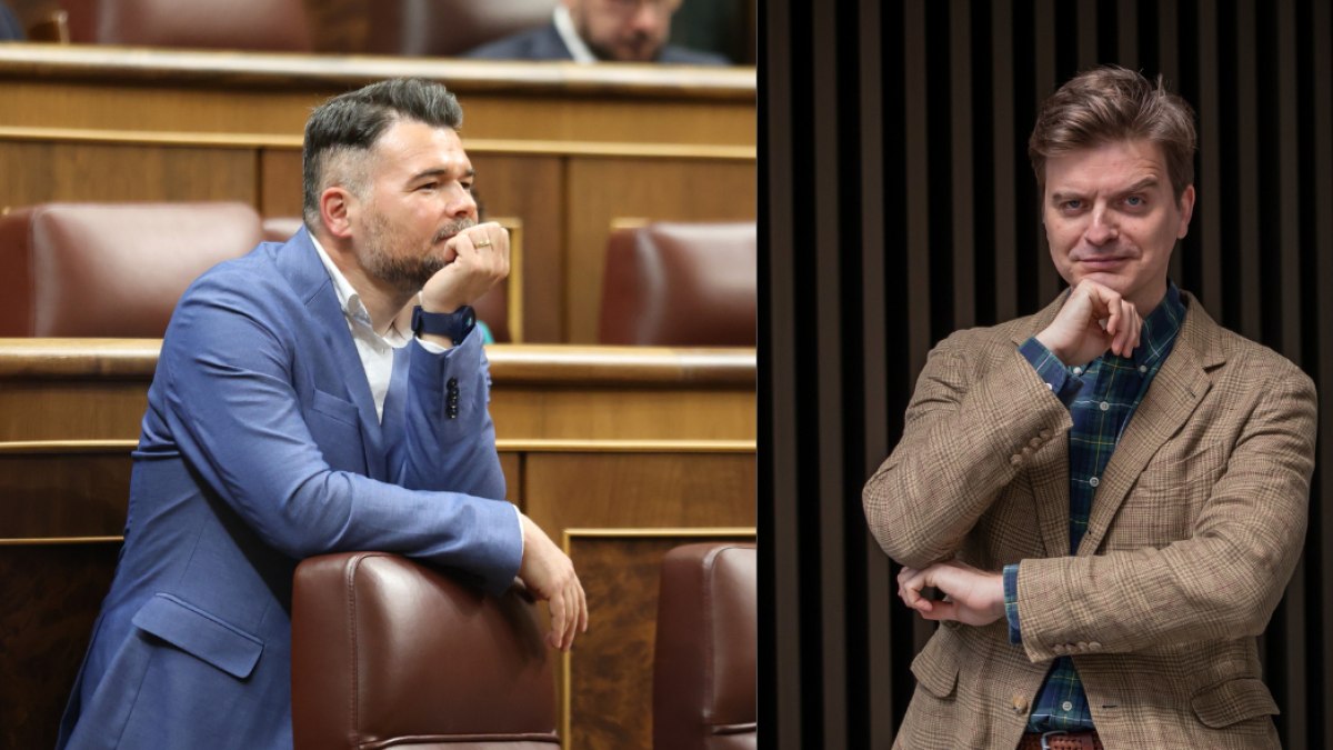 
                      Rufián y Giró, la izquierda desinhibida
                  