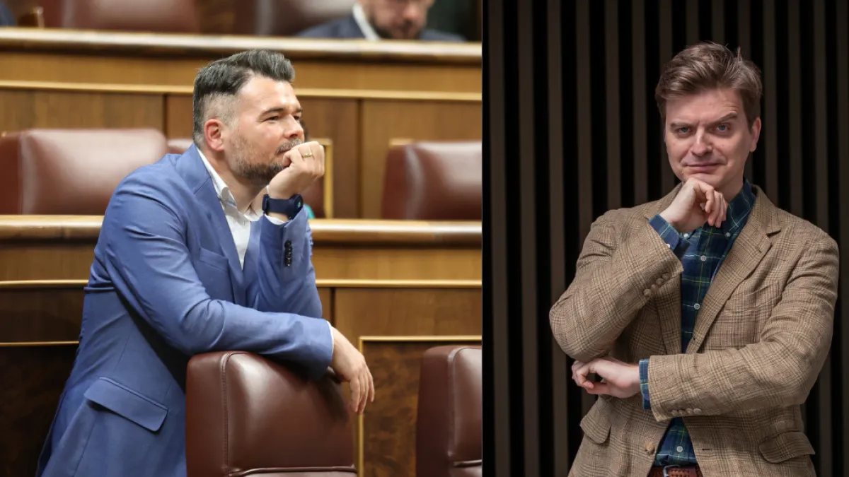 
                      Rufián y Giró, la izquierda desinhibida
                  
