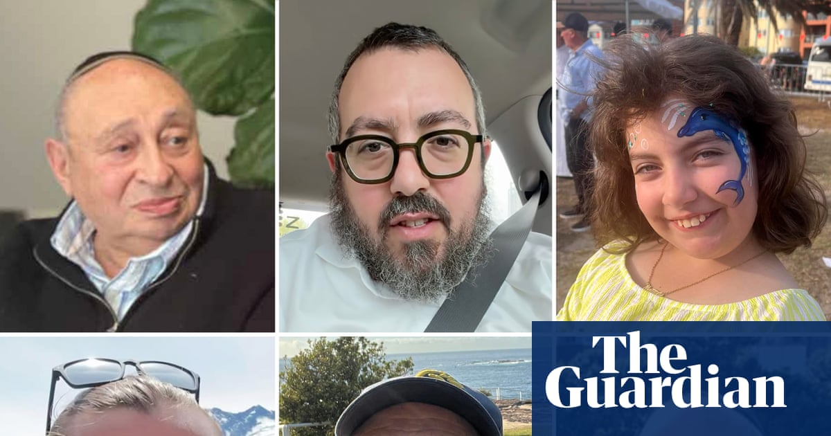 Holocaust survivor, London-born rabbi and 10-year-old girl among those killed in Bondi attack