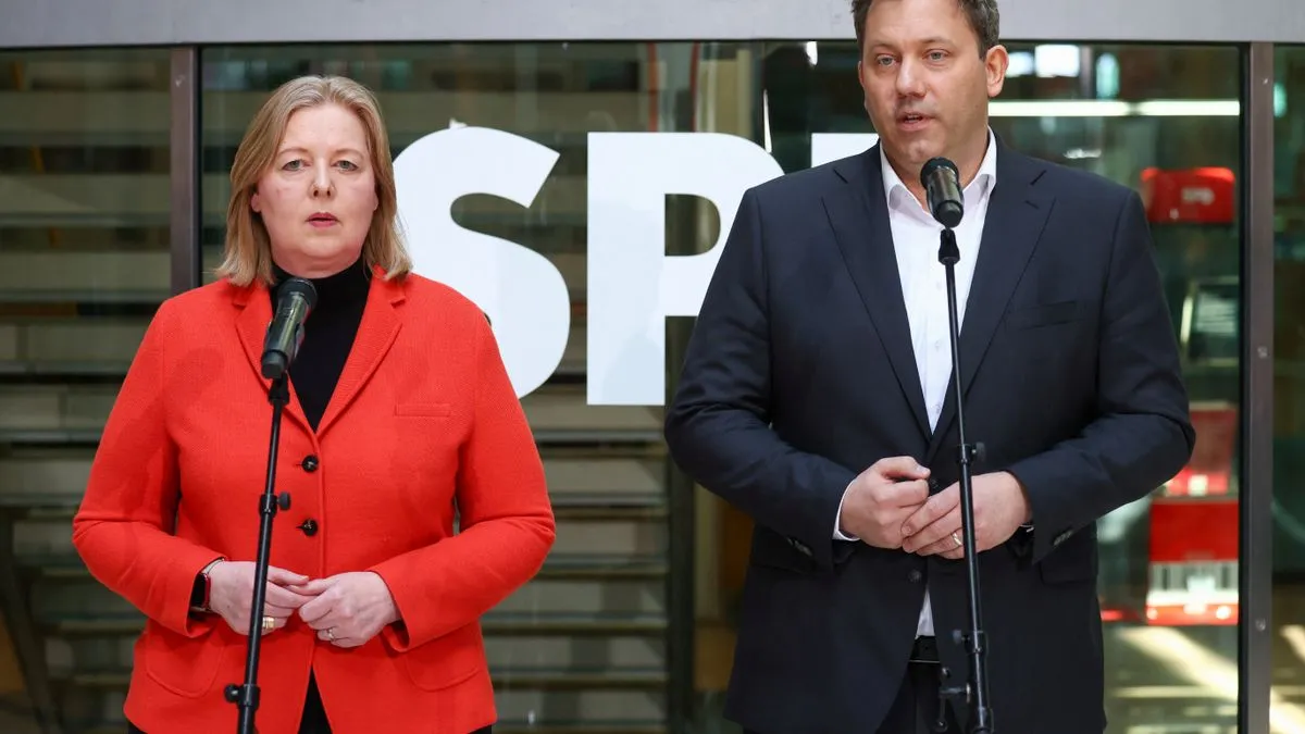SPD: Bärbel Bas und Lars Klingbeil wollen offene Personaldebatte