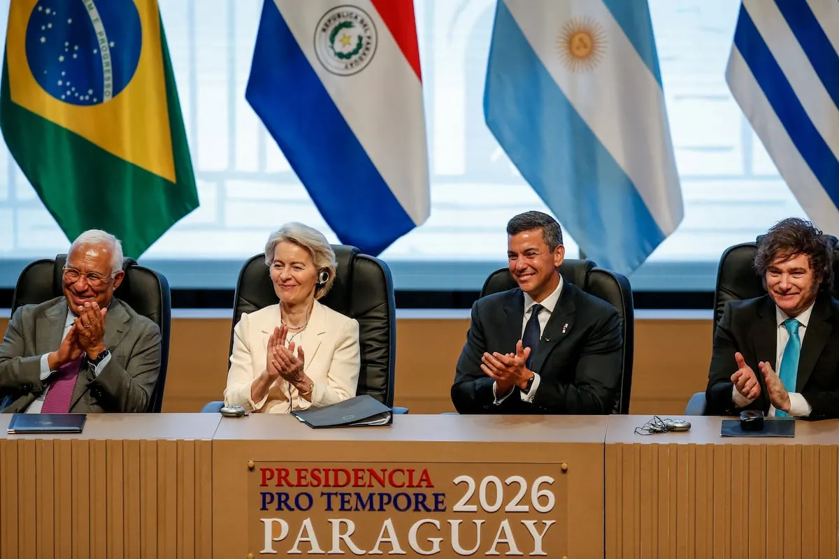 El acuerdo comercial de la UE con Mercosur entrará en vigor de forma provisional el próximo 1 de mayo