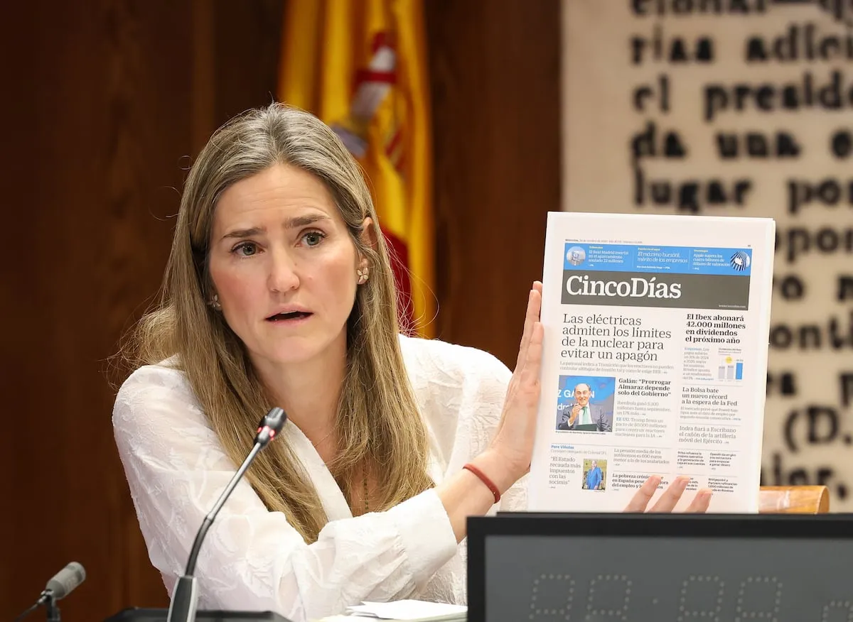Aagesen asegura que los procedimientos de la CNMC dirimirán las responsabilidades del apagón 