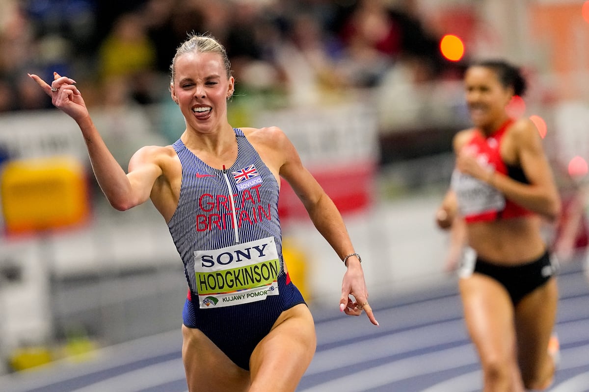 No solo Mondo Duplantis ilumina el atletismo, también resplandece Keely Hodgkinson