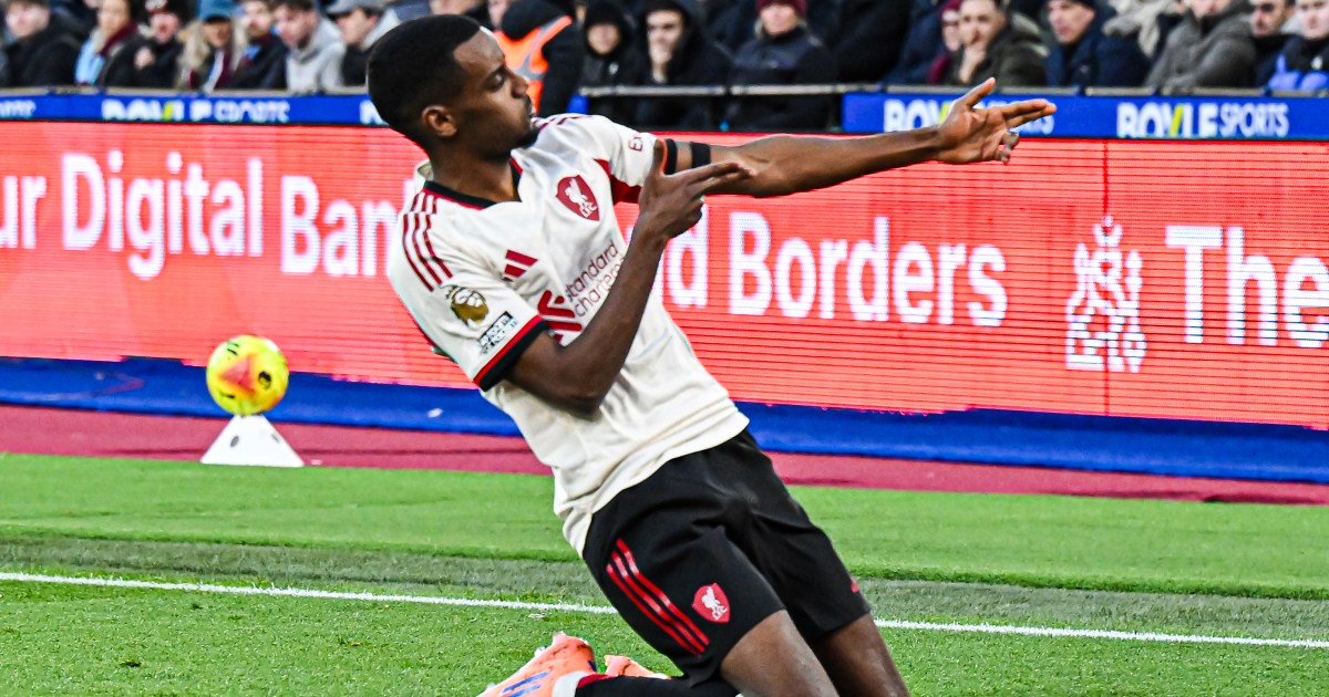 Isak scores first goal as Liverpool defeat West Ham in Premier League