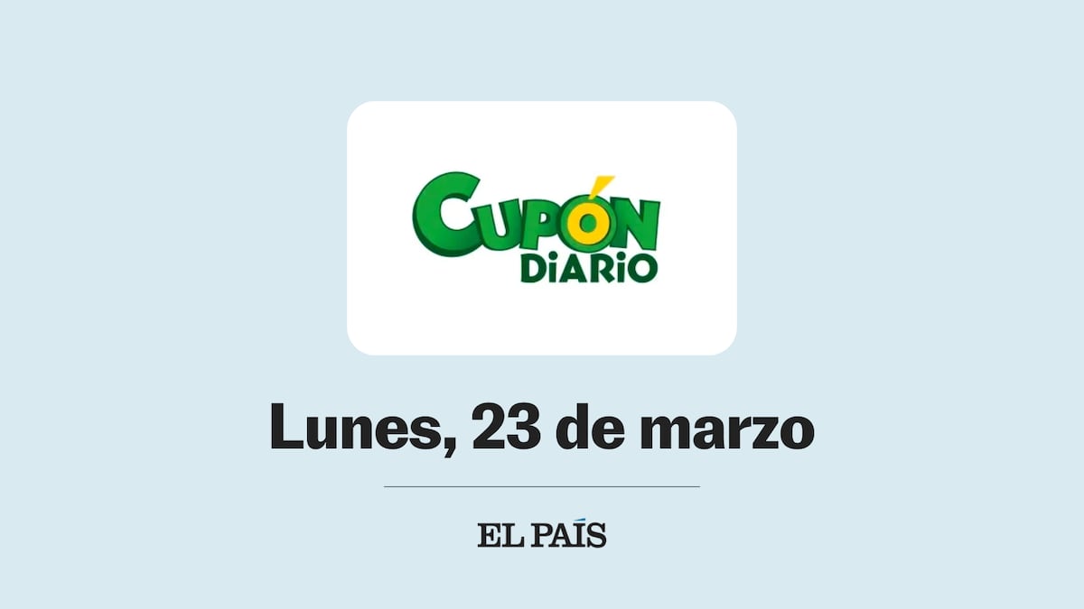 Cupón diario de la ONCE: comprobar sorteo del lunes 23 de marzo