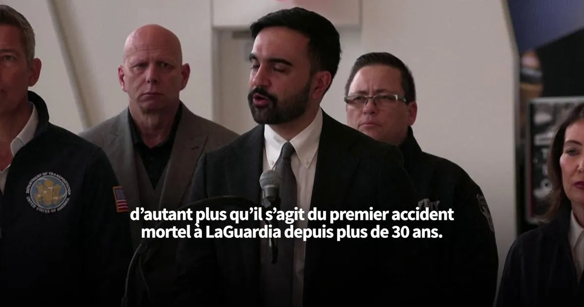 Accident d’avion à New York : la collision «a bouleversé les habitants», déclare le maire Zohran Mamdani