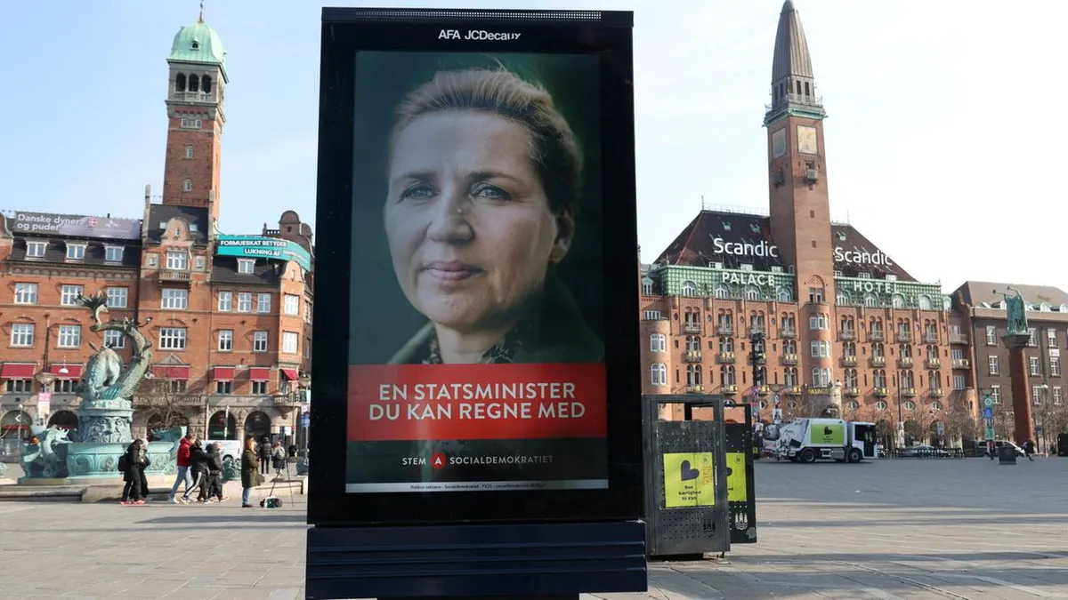 Wahl in Dänemark: Frederiksen hofft auf gutes Ergebnis dank Grönland-Kurs