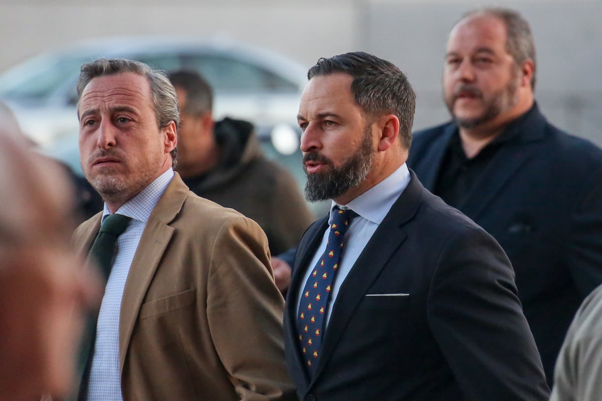 Los asesores de Abascal señalados por los críticos han facturado casi 1,3 millones a Vox en un solo año