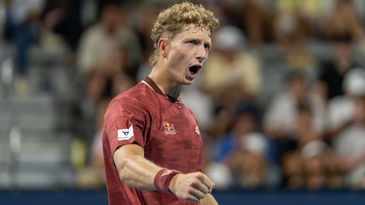 Martín Landaluce, el joven tenista que estudia ADE, brilla en Miami y busca hueco en la élite