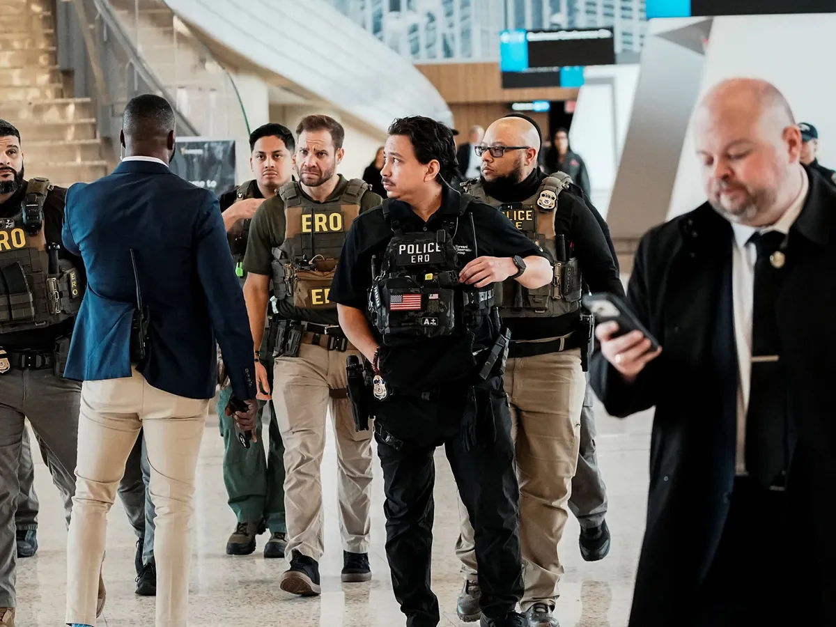 Trump administration deploys ICE agents at airports across US