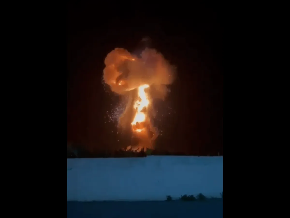 Israel bombs petrol station in southern Lebanon