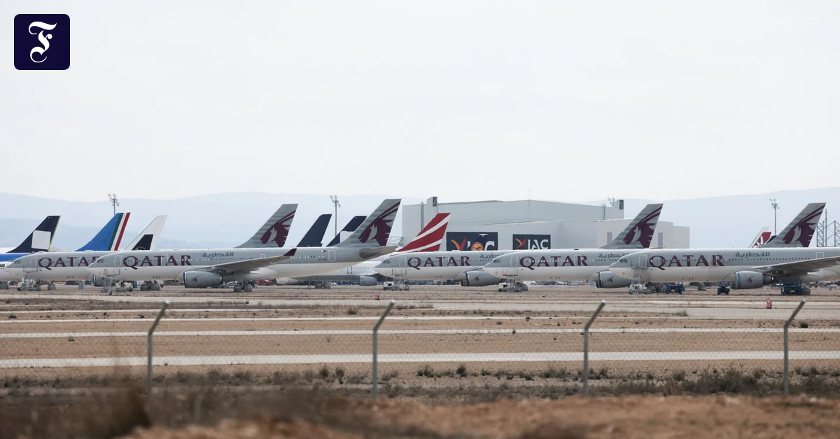 Irankrieg: Qatar Airways schafft Dutzende Flugzeuge nach Spanien