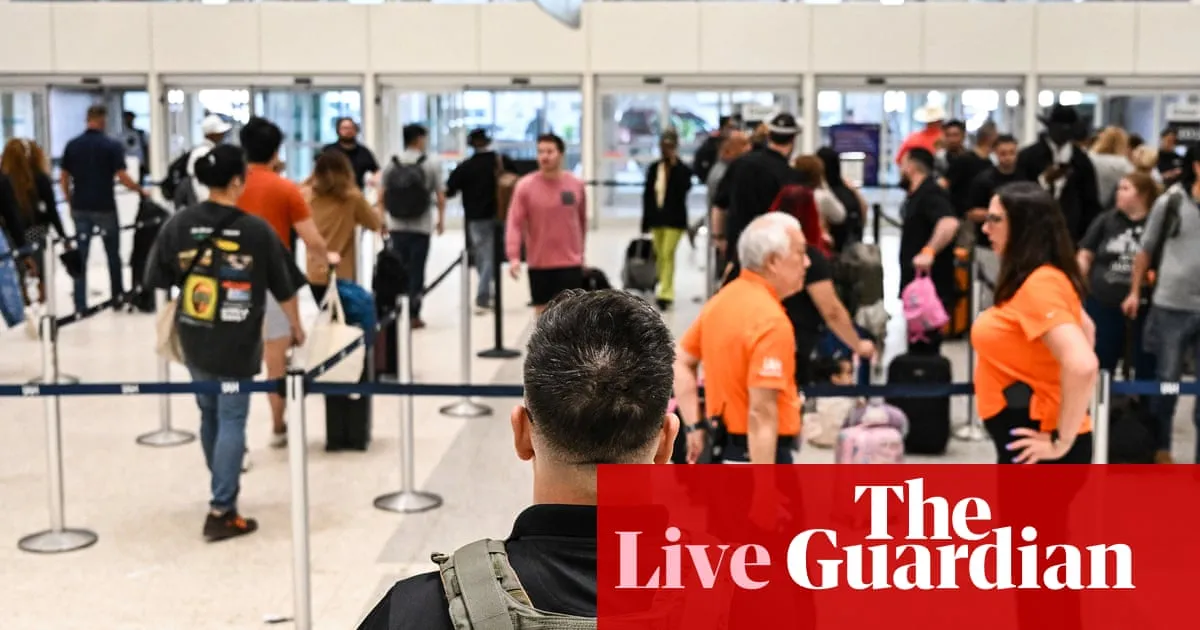 ICE officers at airports a ‘test run’ for deployment at midterm polling stations, Steve Bannon says – US politics live
