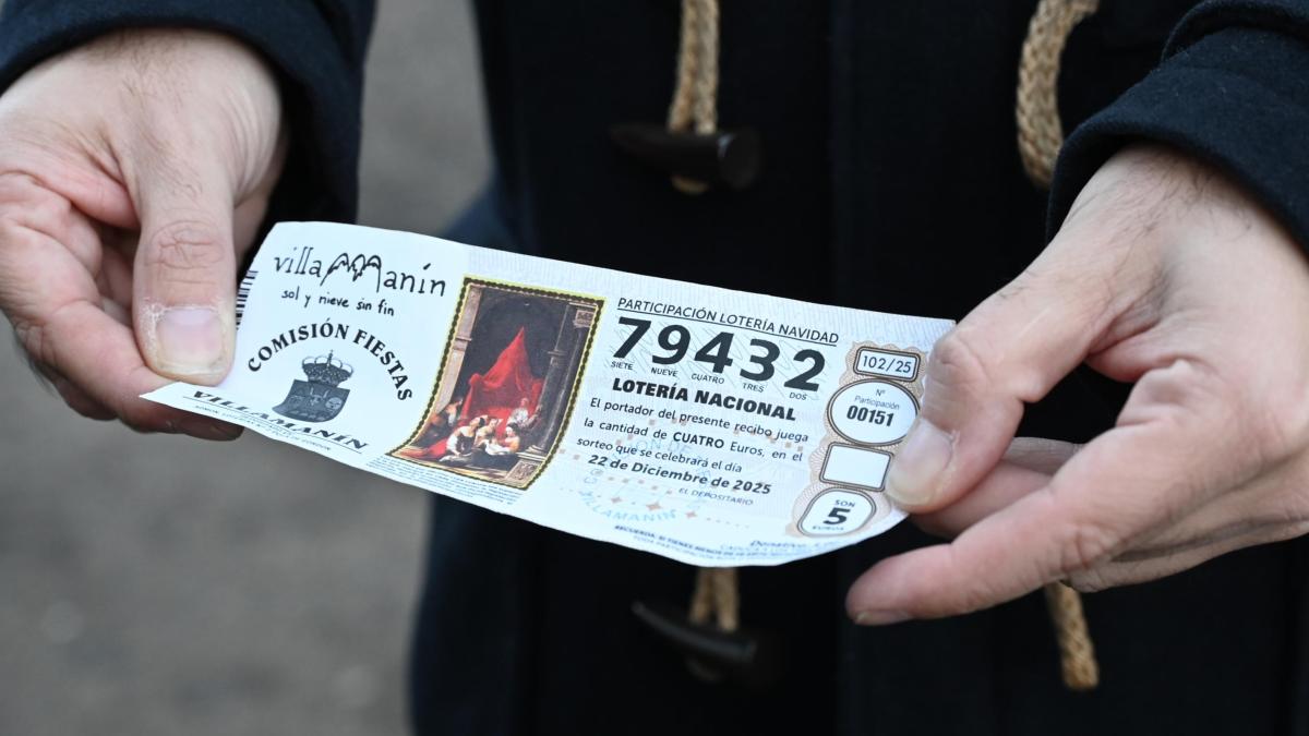 
                               El gordo de Navidad llega a Villamanín con una rebaja del 10% y tres meses de retraso
                           
