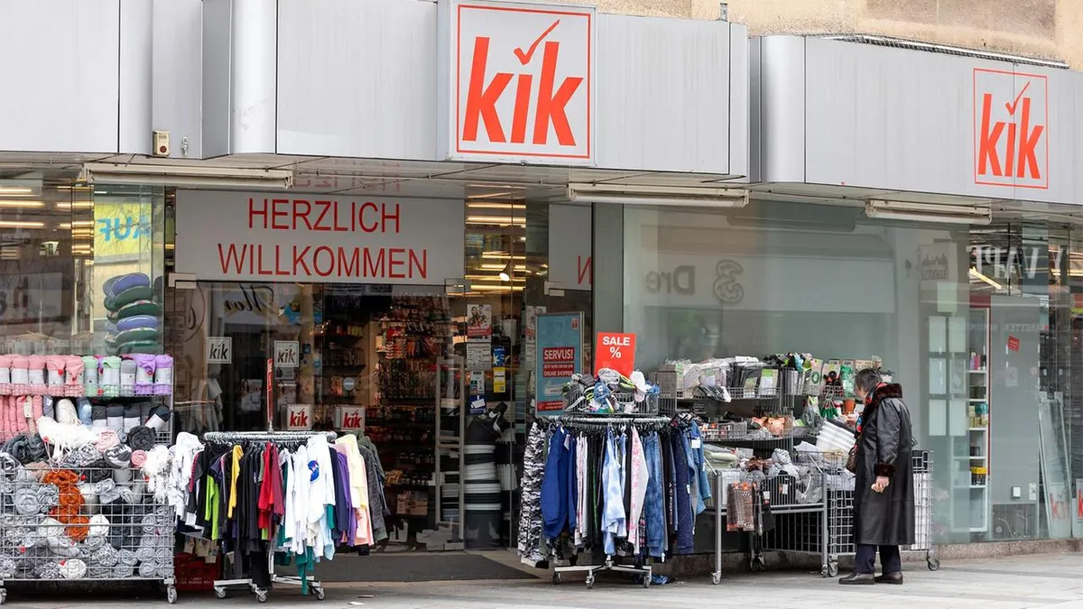 Discounter KiK schließt Hunderte Filialen - auch in Deutschland
