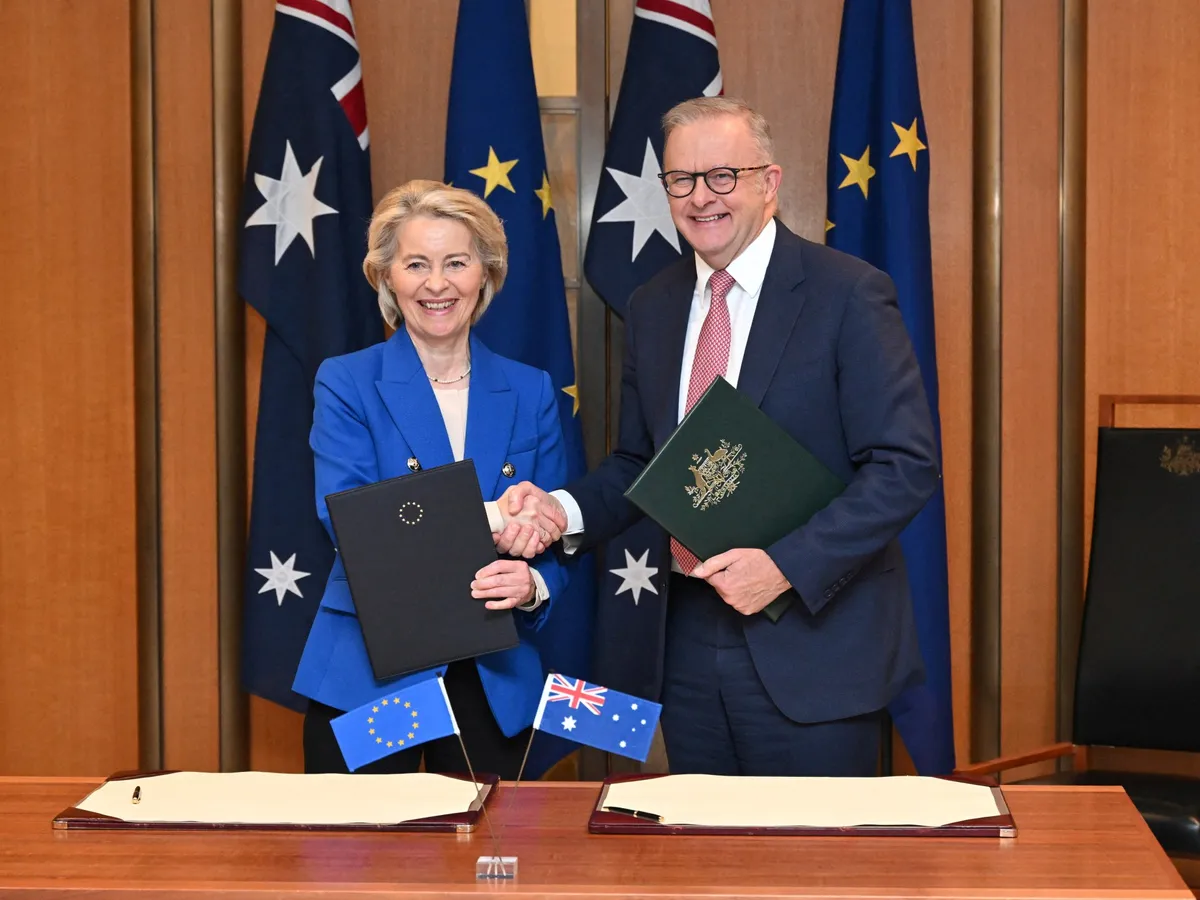 Australia and EU seal trade deal to cut reliance on China’s rare earths