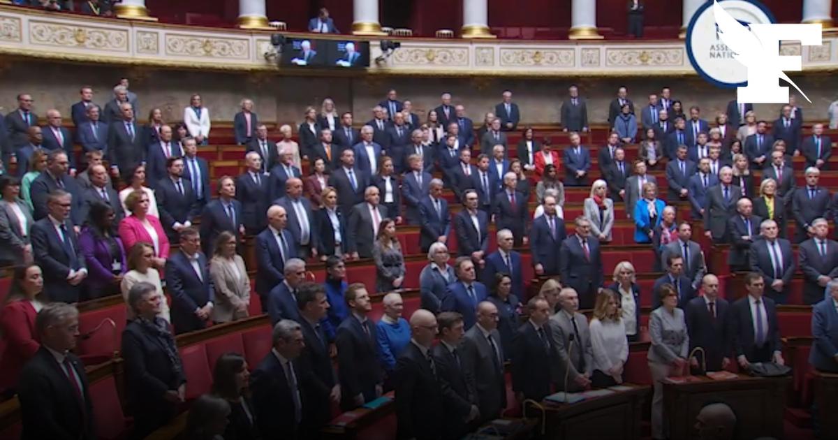 «Une figure de la Ve République» : les images de la minute de silence de l’Assemblée nationale en hommage à Lionel Jospin