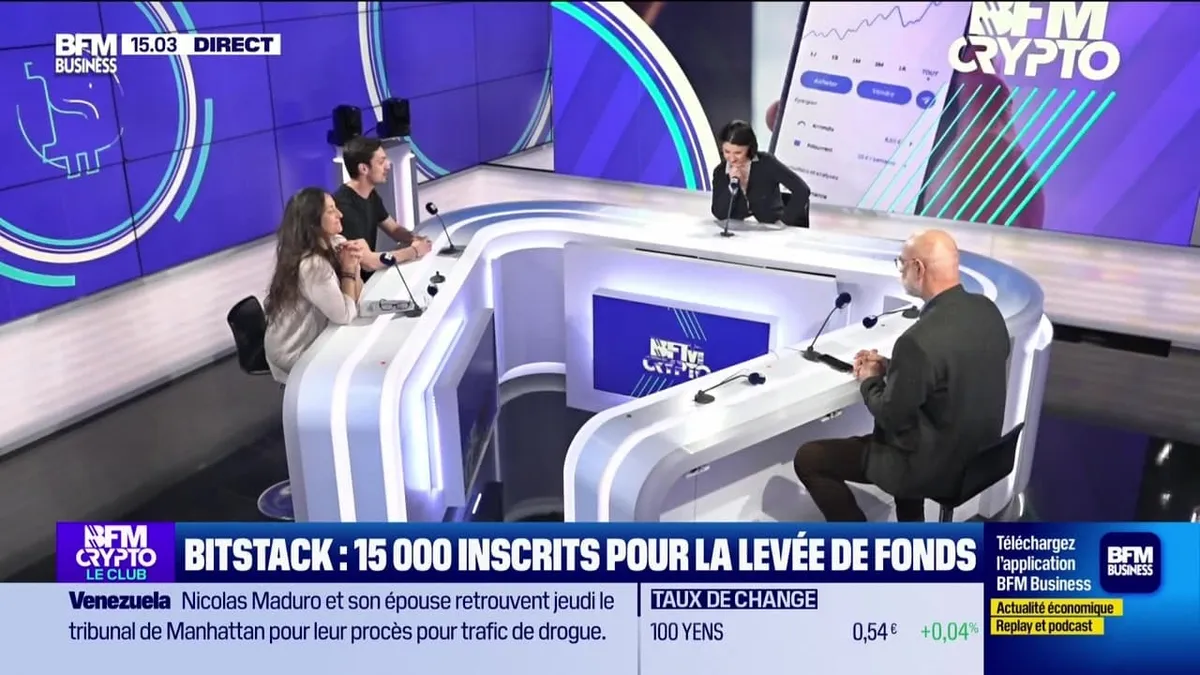 BFM Crypto, le Club : Bitstack, 15 000 inscrits pour la levée de fonds - 24/03