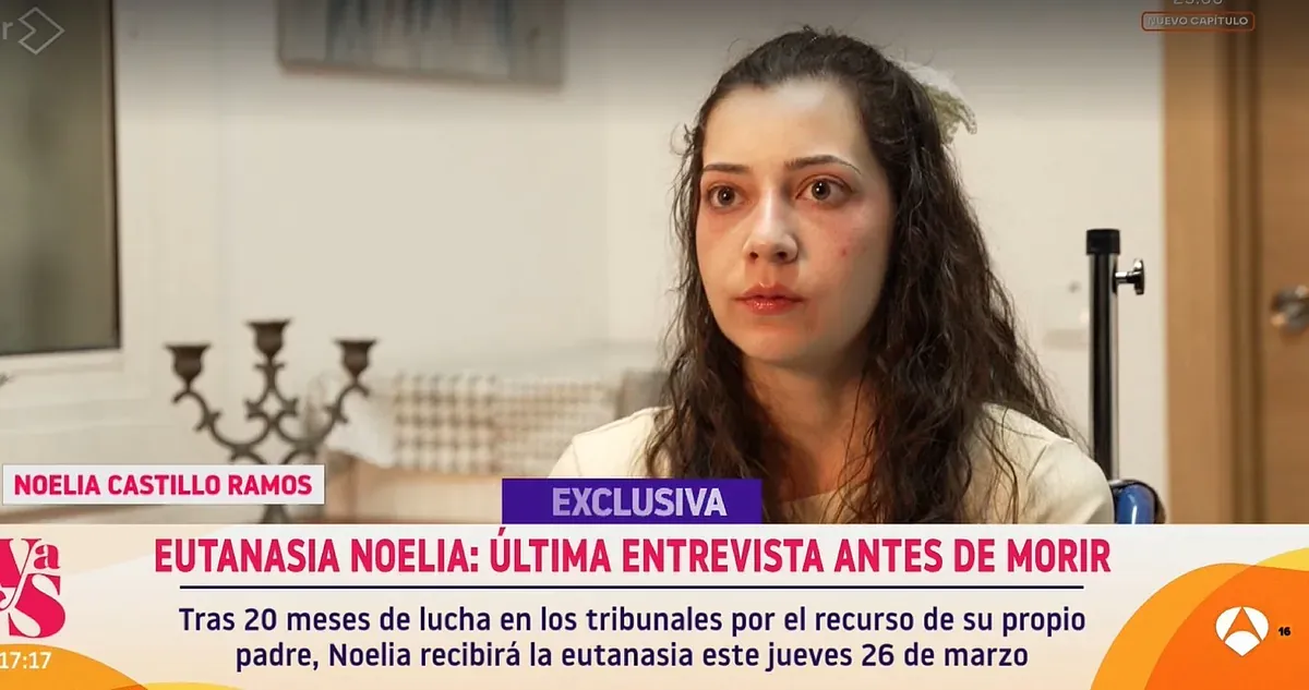 "El 26 me aplican la eutanasia, lo tenía muy claro desde el principio": habla Noelia, la joven parapléjica de Barcelona tras el aval de Estrasburgo