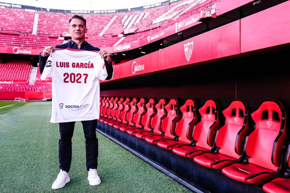 Luis García Plaza, nuevo entrenador del Sevilla