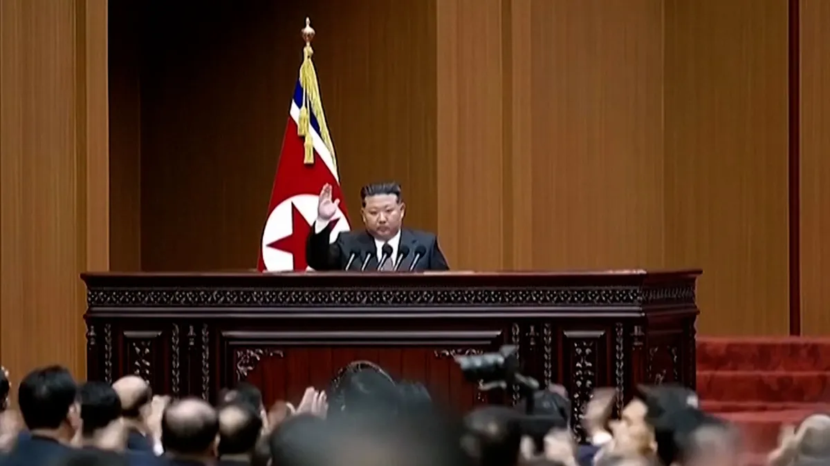 Kim Jong Un says North Korea will never give up on nuclear weapons