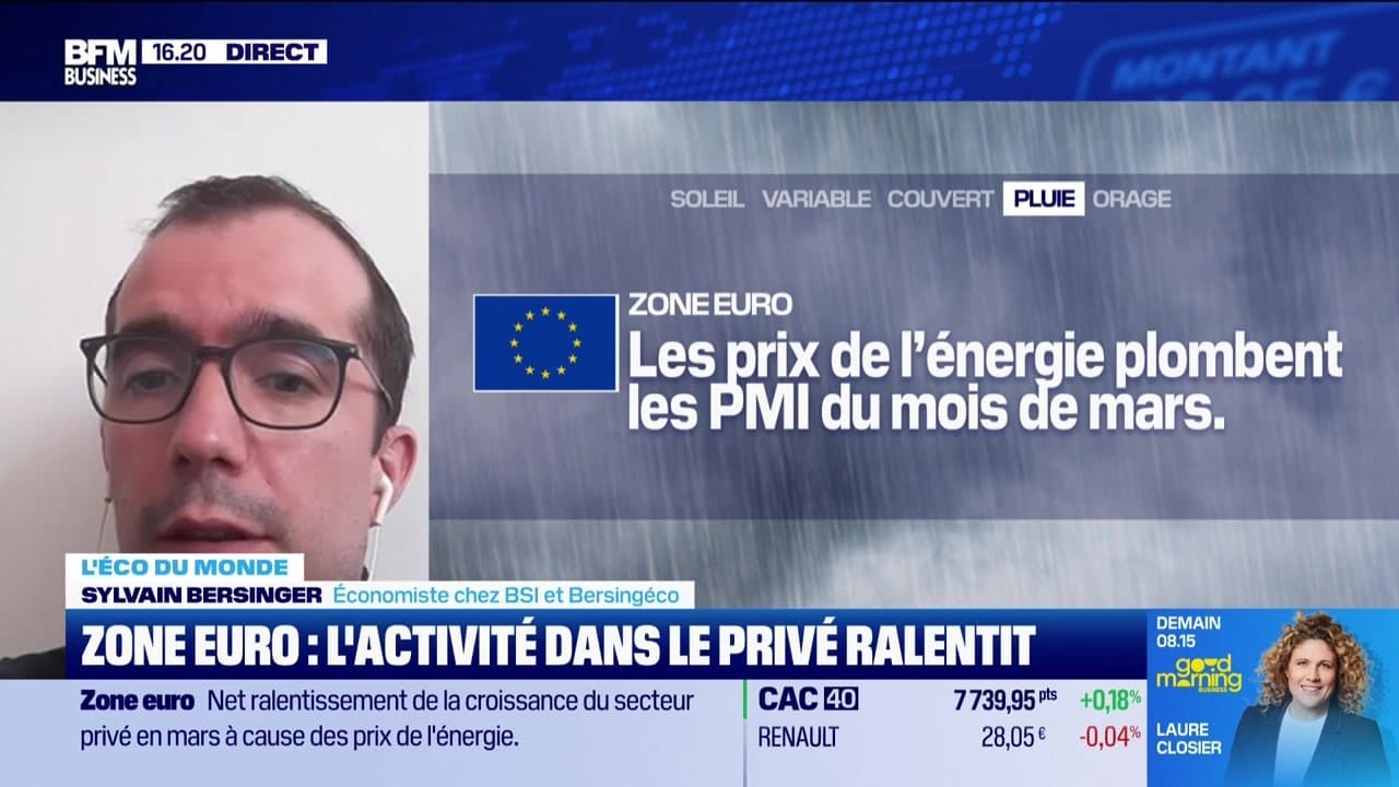 L'éco du monde : Les PMI européens se dégradent en mars - 24/03