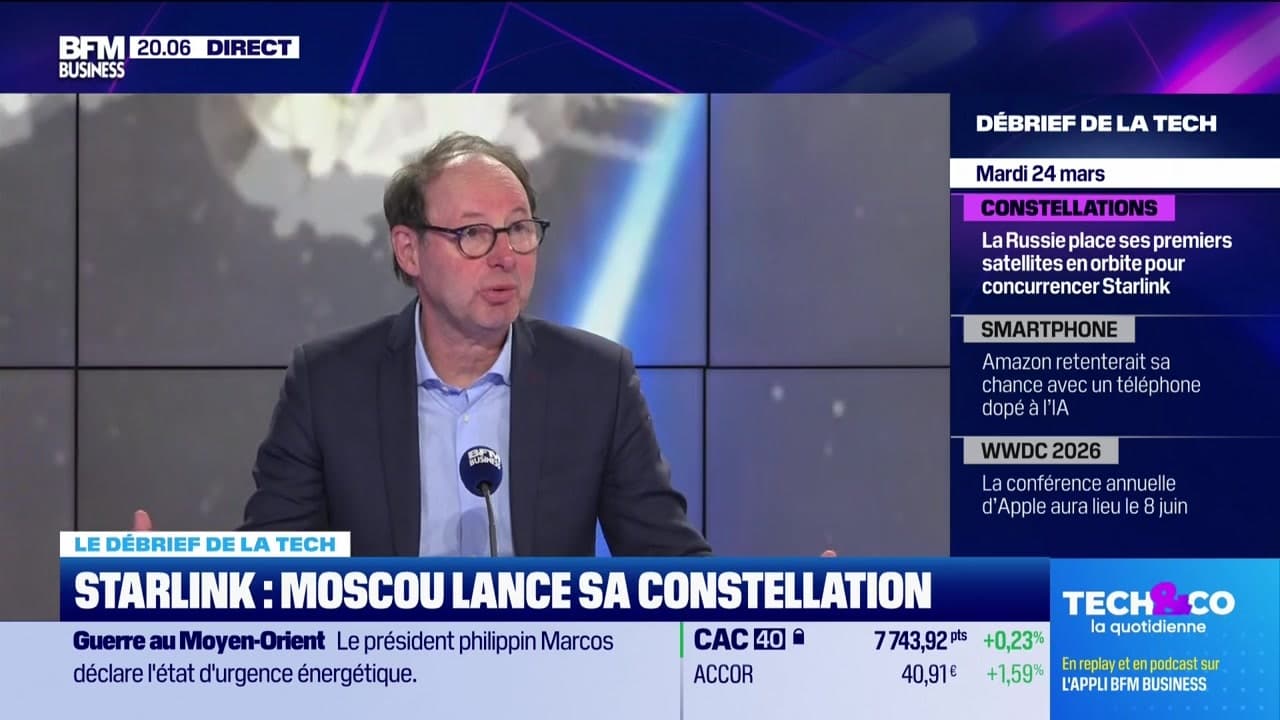 Starlink : Moscou lance sa constellation - 24/03