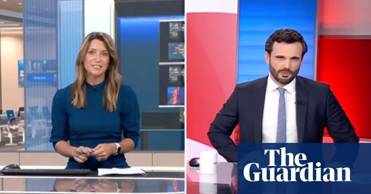 ABC switches to BBC programming as staff walk off the job for 24-hour strike