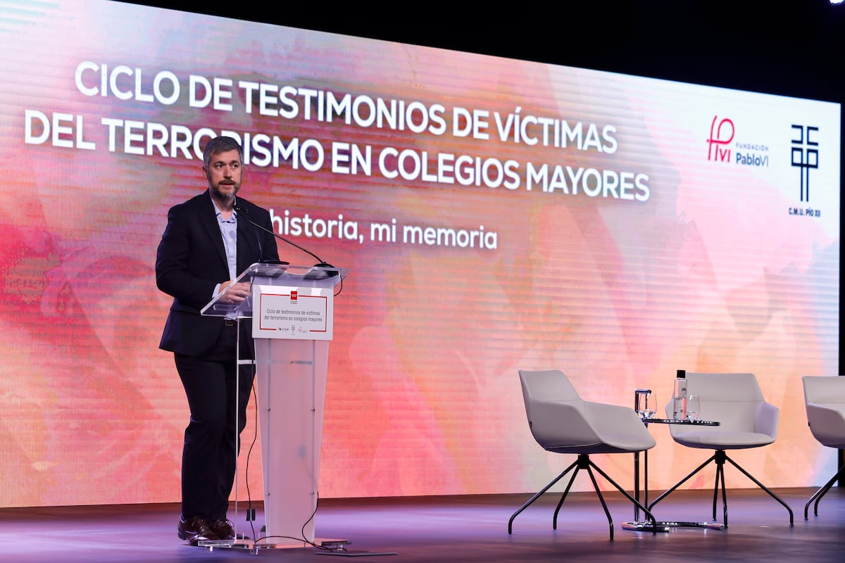La Comunidad de Madrid inaugura un polémico ciclo de charlas sobre terrorismo en colegios mayores: “ETA no es pasado, es presente”