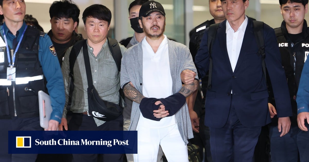 South Korean ‘sugar cane killer’ extradited from Philippines over drug empire