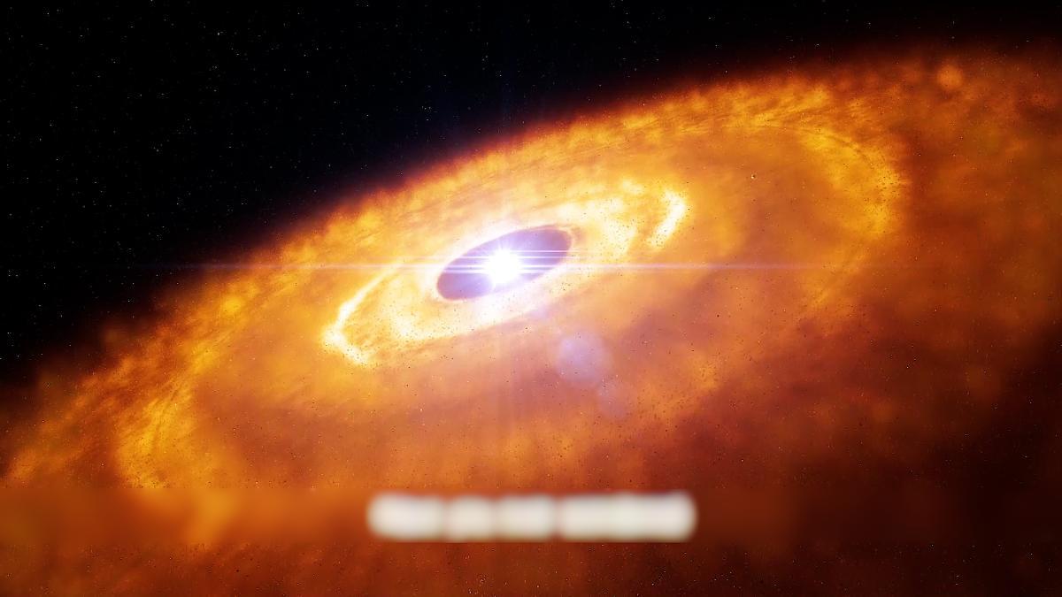 Detectados dos planetas en formación en un disco alrededor de una estrella joven