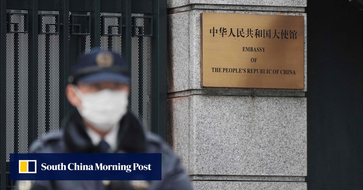 Senior Japanese minister expresses regret over military officer’s arrest at Chinese embassy
