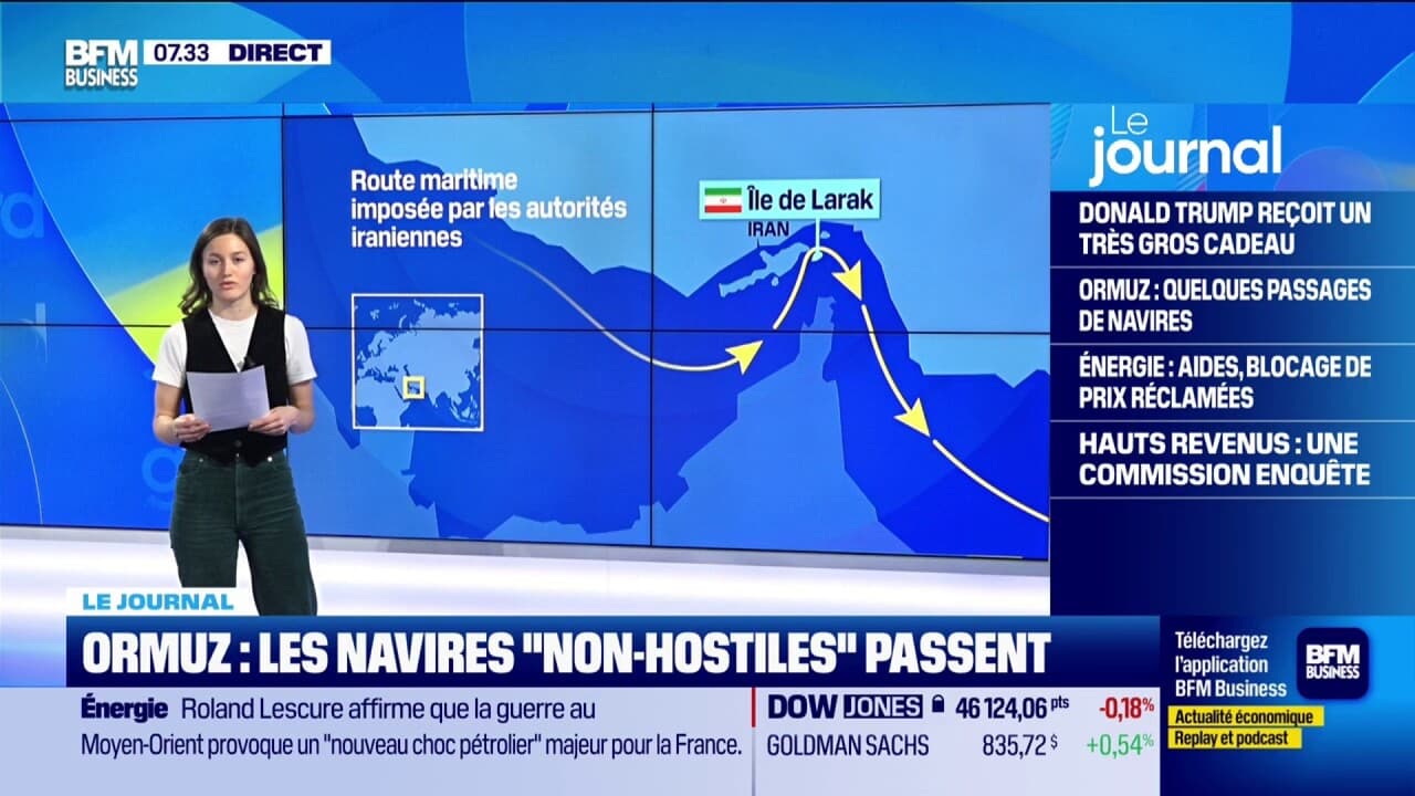 Ormuz : les navires "non-hostiles" passent