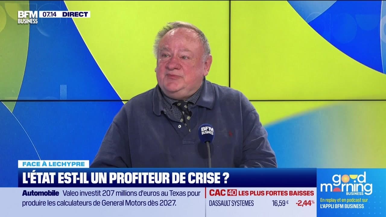 Emmanuel Lechypre face à Jean-Marc Daniel : L’État est-il un profiteur de crise ? - 25/03 