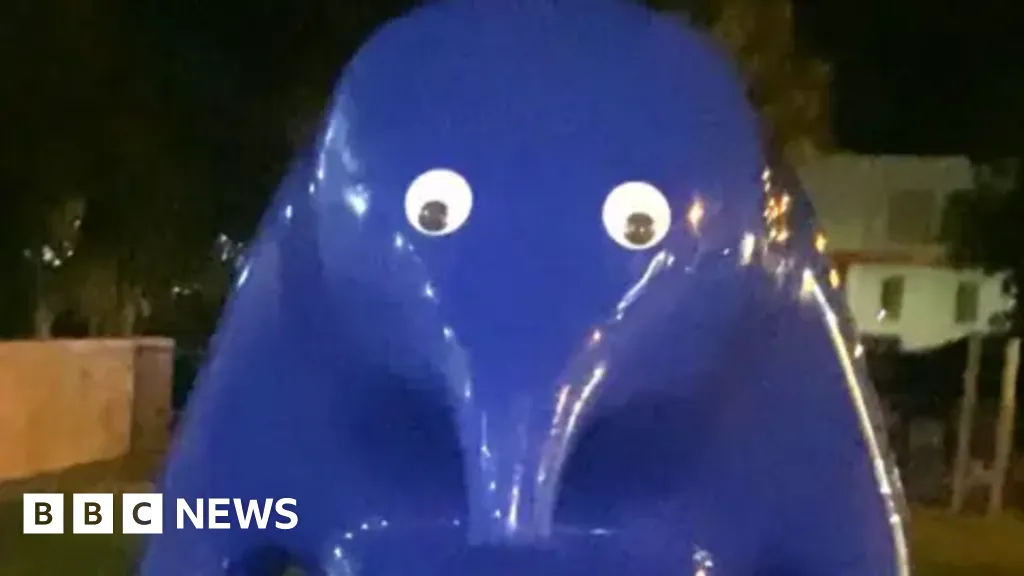 Graffiti conviction for Australian woman who stuck googly eyes on sculpture