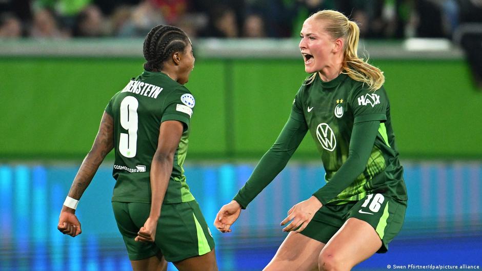 Champions League der Frauen: Wolfsburg gewinnt gegen Lyon
