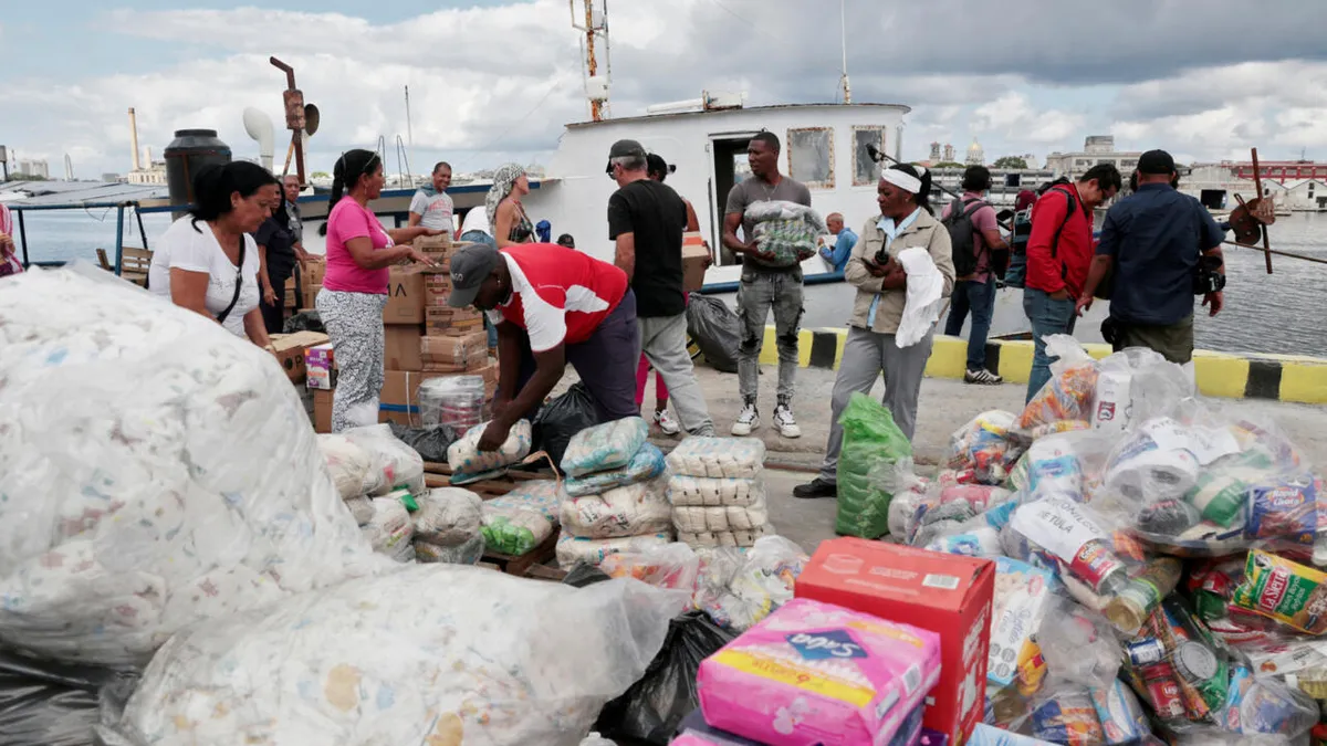 À Cuba, une flottille humanitaire arrive en pleine crise énergétique