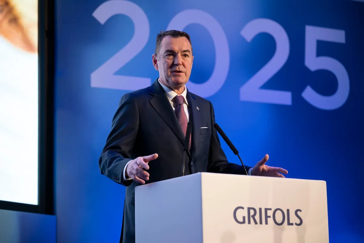 Grifols sube en Bolsa tras plantear una OPV de su negocio de Biopharma en EE UU