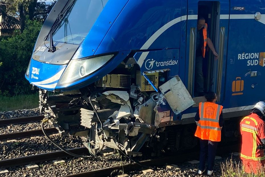 Un mort dans une collision entre un train et un camion dans le Var, la circulation SNCF à l'arrêt sur la Côte d'Azur