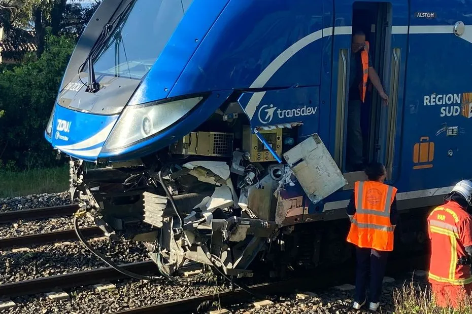 Un mort dans une collision entre un train et un camion dans le Var, la circulation SNCF à l'arrêt sur la Côte d'Azur
