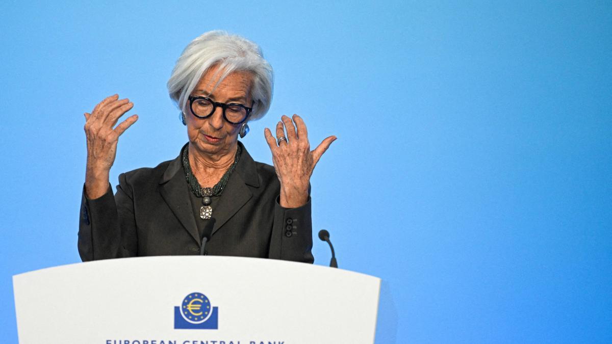 Lagarde, dispuesta a intervenir incluso en caso de “inflación no demasiado persistente”