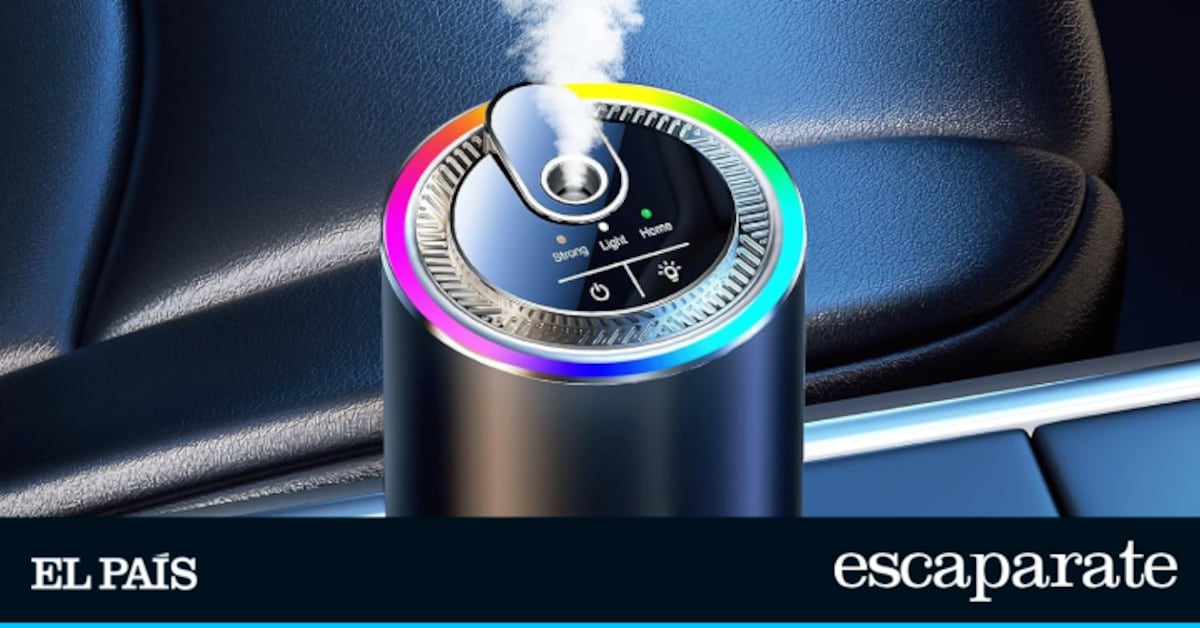Así es el ambientador inteligente para tu coche con luz y aromaterapia: está arrasando en Amazon 