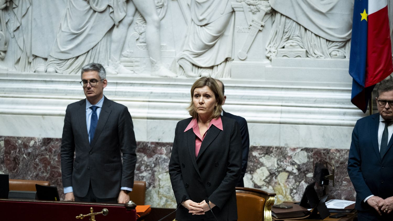 Mort de Quentin Deranque : "On peut regretter" cette minute de silence à l'Assemblée nationale "compte tenu du personnage", concède Yaël Braun-Pivet