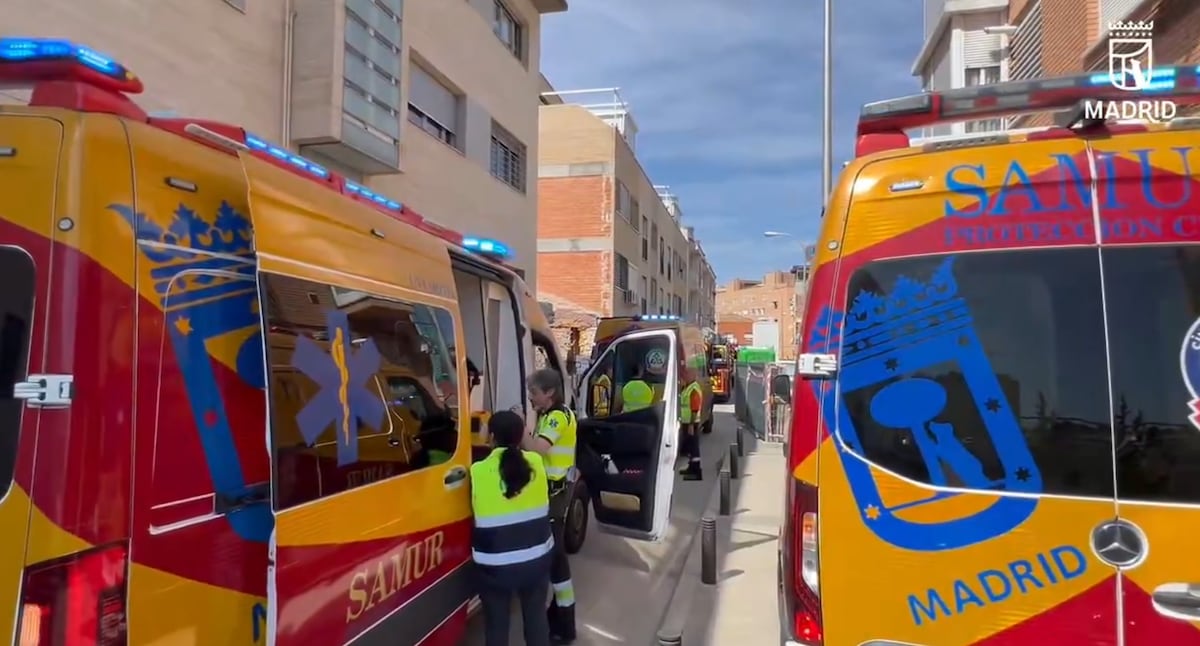 Muere un hombre de 70 años en el incendio de una vivienda en Madrid
