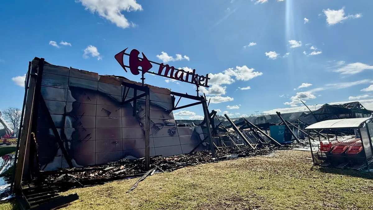 Interrogations et stupéfaction à Hourtin après l'incendie d’un supermarché dont s'accuse une adolescente de 12 ans