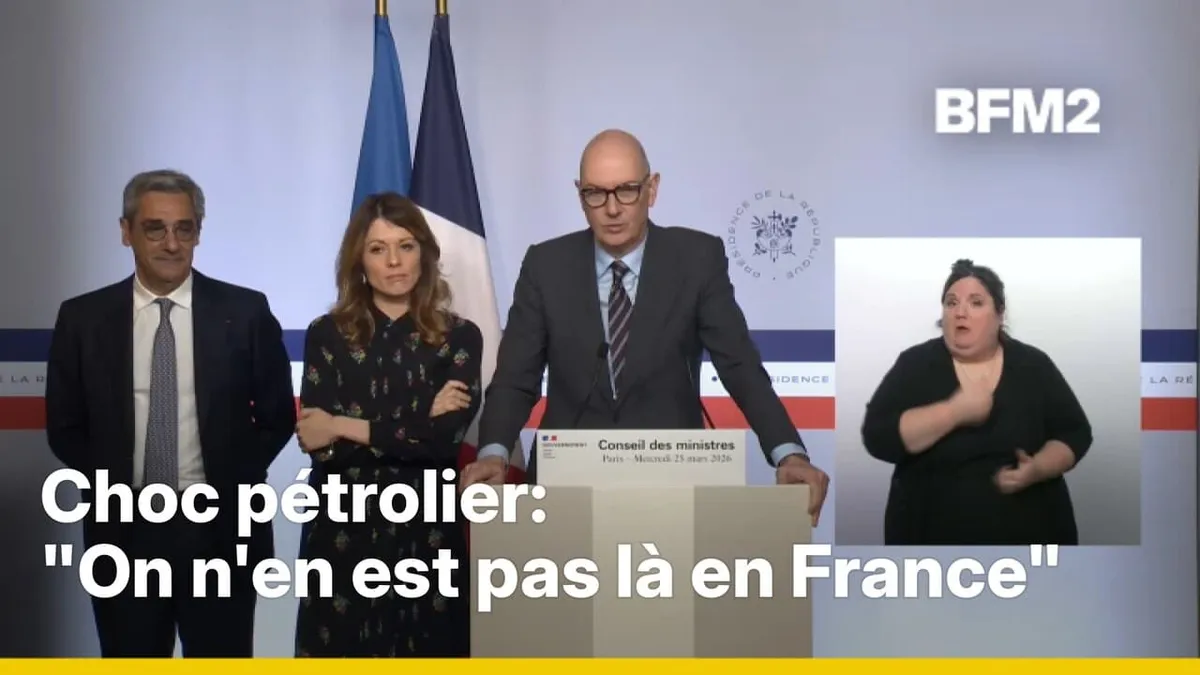 Le ministre français de l'Economie "regrette" ses propos sur un "choc pétrolier" en France