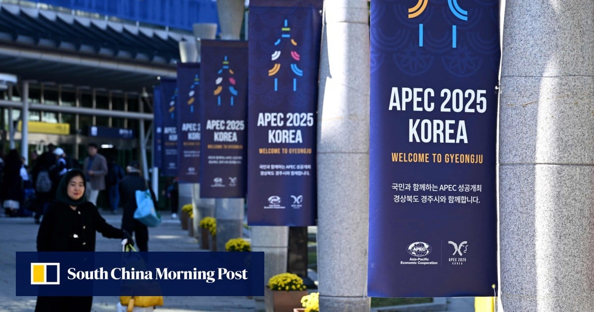 Hong Kong leader John Lee eyes Apec opportunities as he lands in Korea for forum